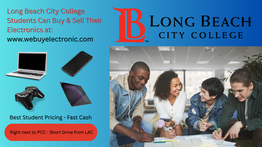 Long Beach City College Students Can Buy & Sell Their Electronics at WeBuyElectronic.com