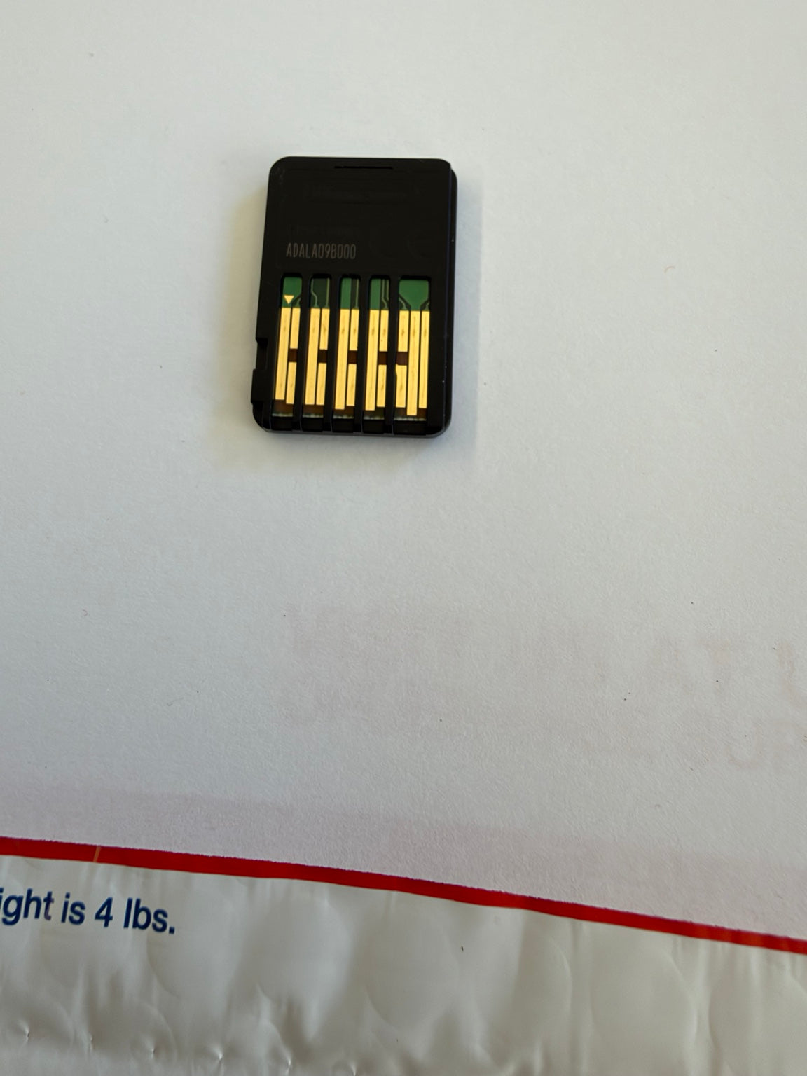 New Super Mario Bros U Deluxe Nintendo Switch Original Cartridge Back Contacts