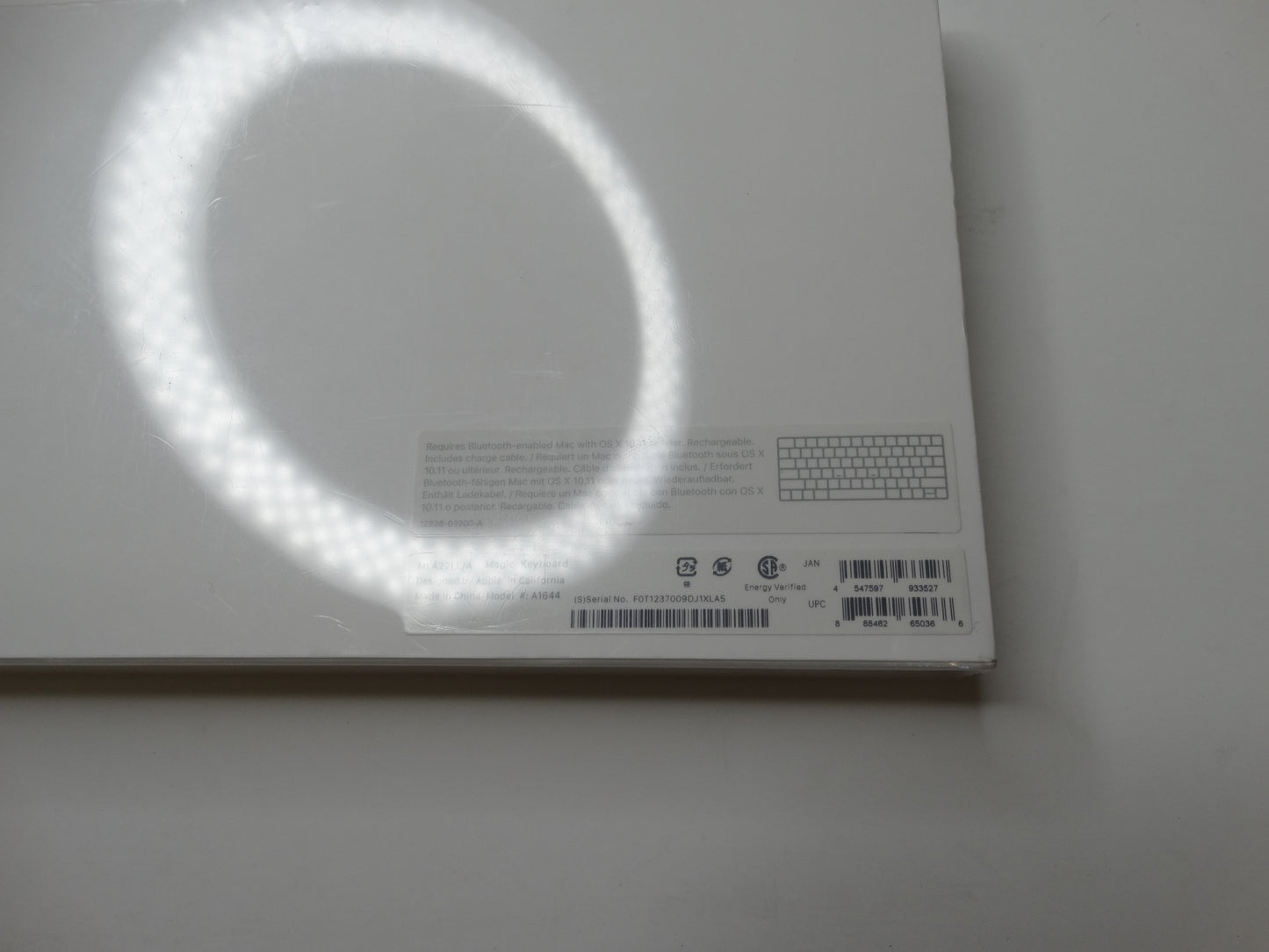 Apple Magic Keyboard A1644 – Wireless Bluetooth Rechargeable Keyboard