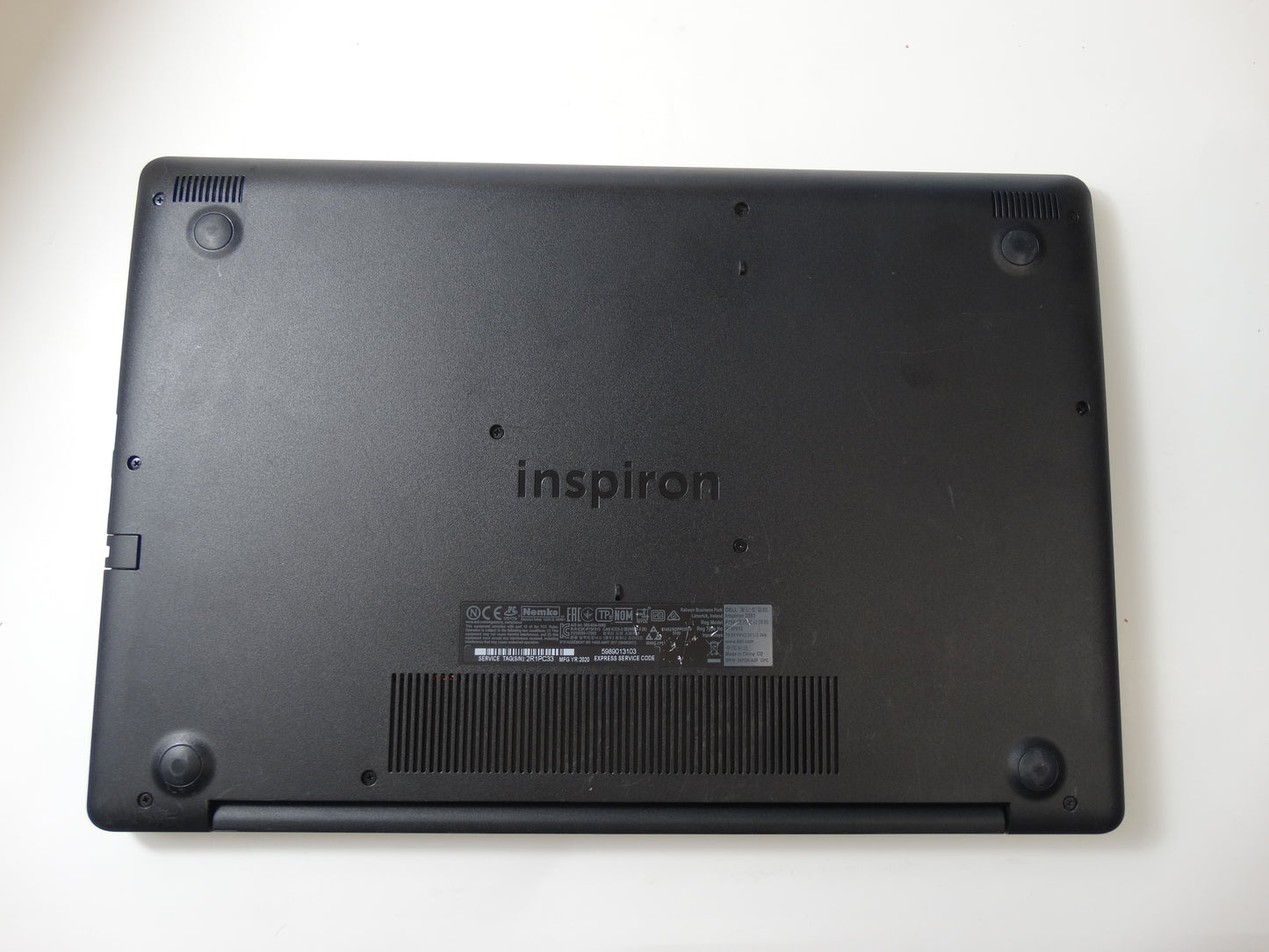 Dell Inspiron 3593 – 15.6" Laptop, Intel i3-1005G1, 8GB RAM, 128GB SSD + 1TB HDD, Windows 11