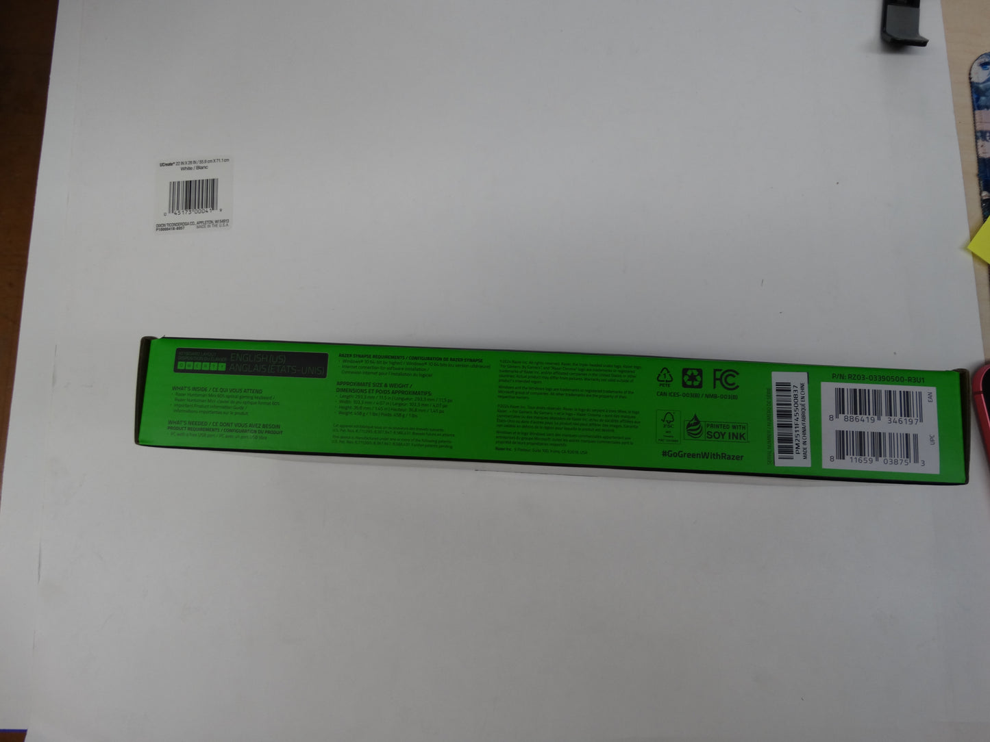 Razer Huntsman Mini 60% Optical Gaming Keyboard – Chroma RGB, Clicky Switches