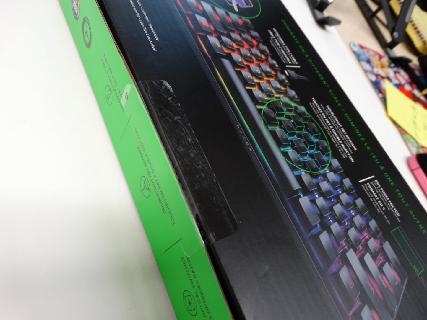 Razer Huntsman Mini 60% Optical Gaming Keyboard – Chroma RGB, Clicky Switches