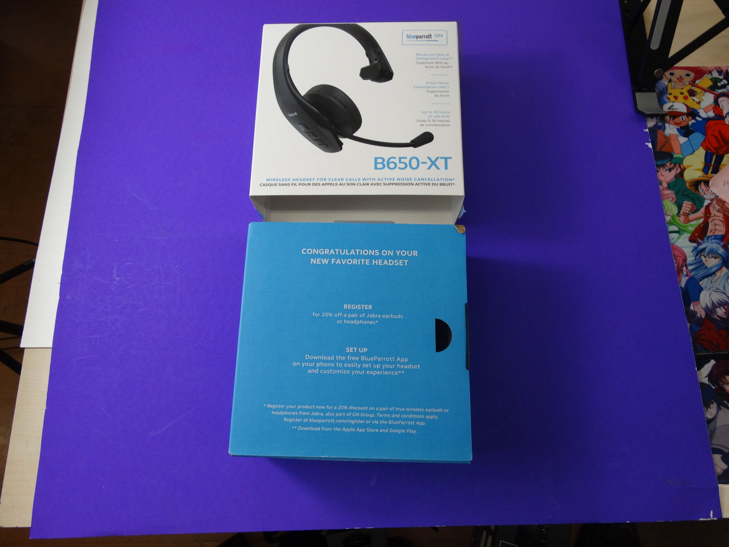 BlueParrott S650-XT Bluetooth Headset ā Noise Cancelling Wireless Headphones with Mic