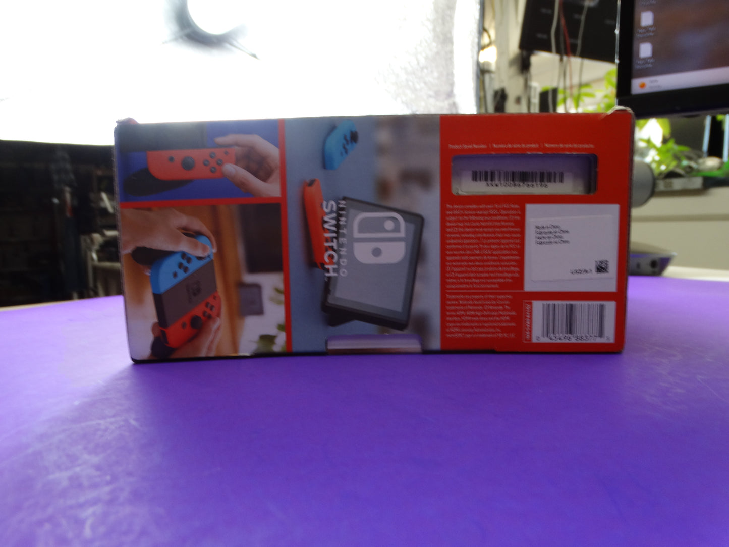 Brand New Nintendo Switch Console – Neon Red/Blue Joy-Con, Latest Model