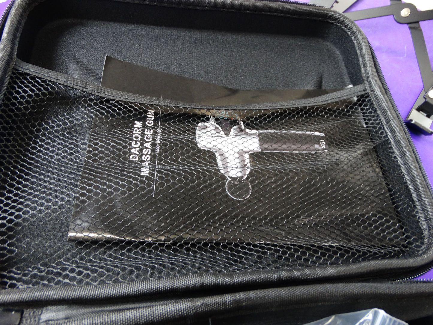 Deep Tissue Massage Gun ZT-24V – 3300mAh Rechargeable Cordless Muscle Massager with 4 Heads & Carrying Case - WeBuyElectronic