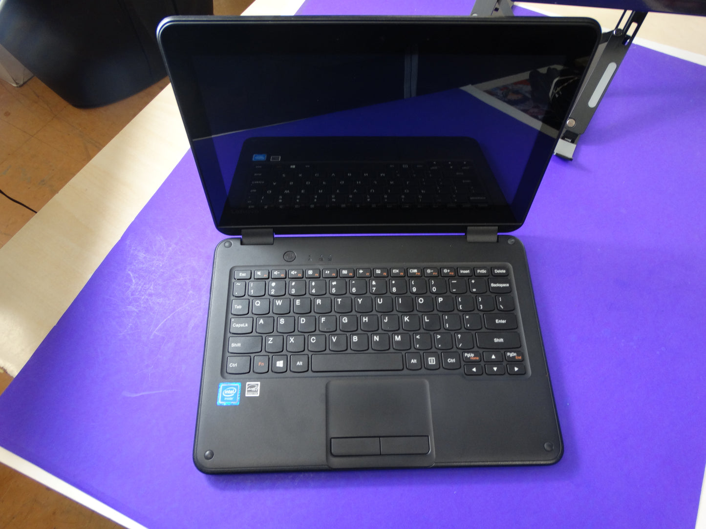 Lenovo N23 Yoga 2-in-1 Touchscreen Laptop – Intel 1.6GHz, 4GB RAM, 64GB Storage, Windows 10 Pro, 90% Battery - WeBuyElectronic