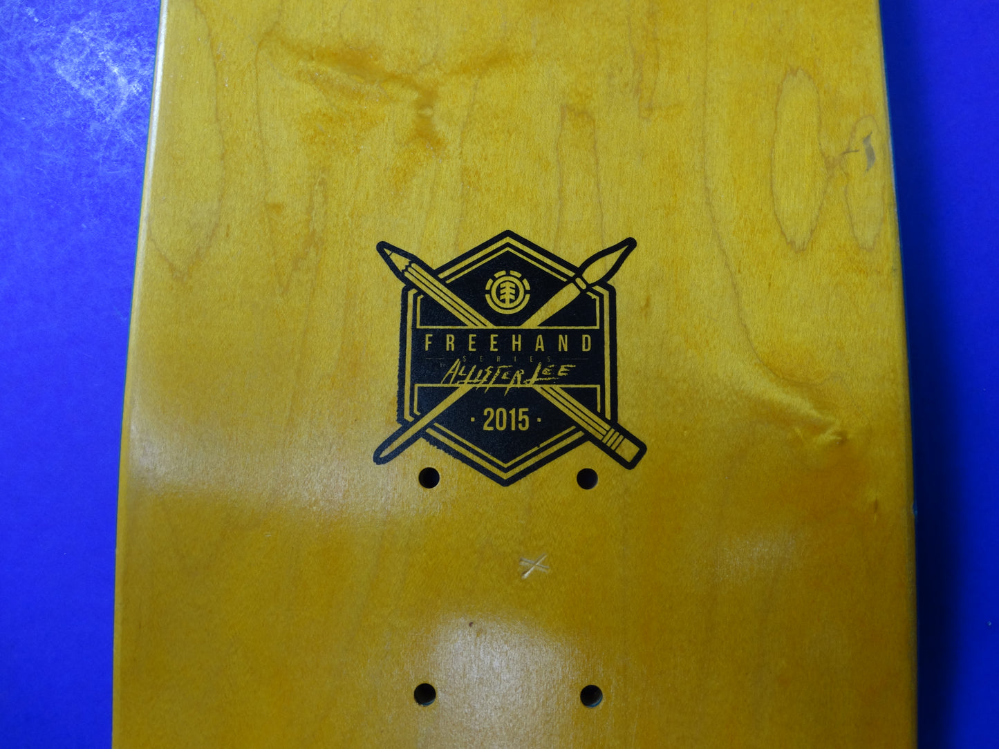 Mark Apple Artist Series “Neon Deer” Skateboard Deck – 7.875” x 32” (2015 Limited Edition) - WeBuyElectronic