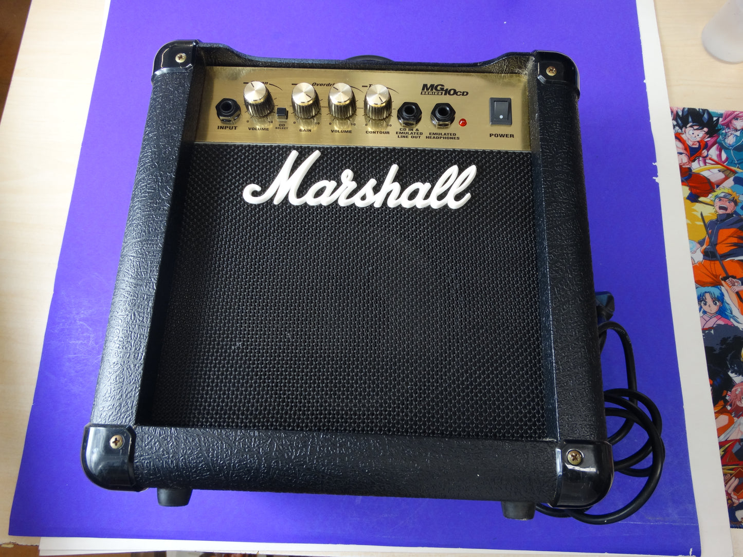 Marshall MG10CD 10-Watt Guitar Combo Amplifier – Compact Practice Amp - WeBuyElectronic