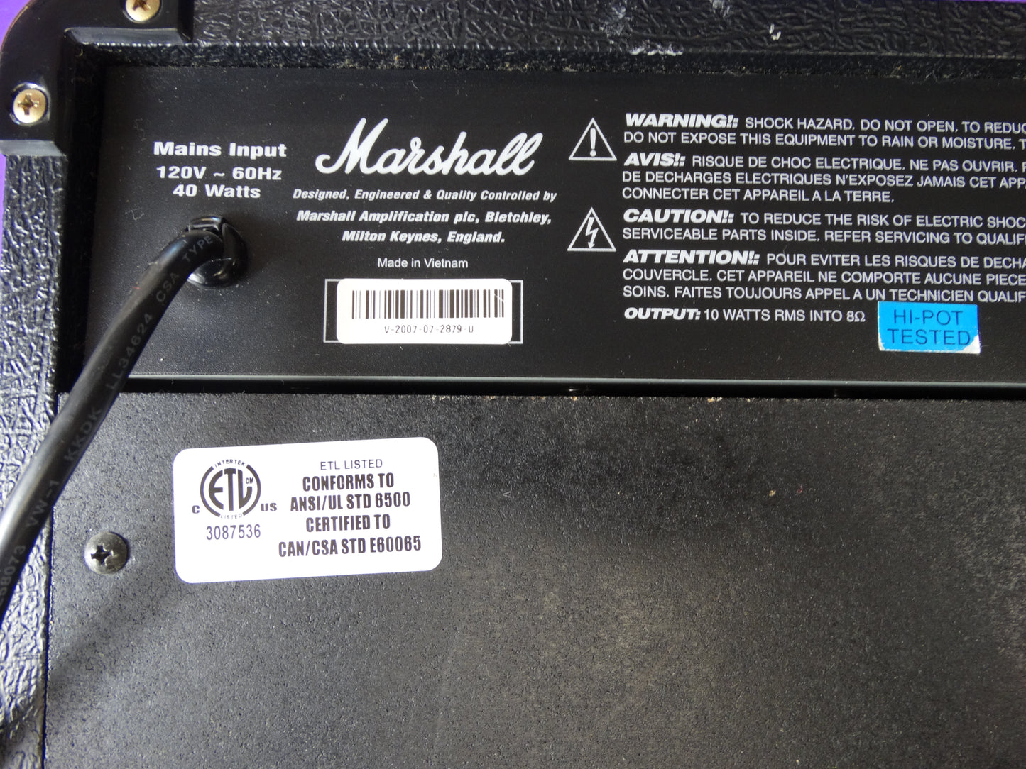Marshall MG10CD 10-Watt Guitar Combo Amplifier – Compact Practice Amp - WeBuyElectronic