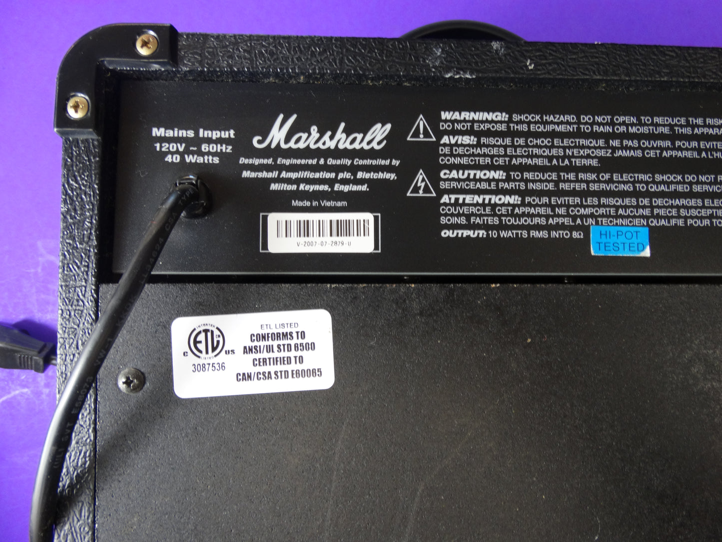Marshall MG10CD 10-Watt Guitar Combo Amplifier – Compact Practice Amp - WeBuyElectronic