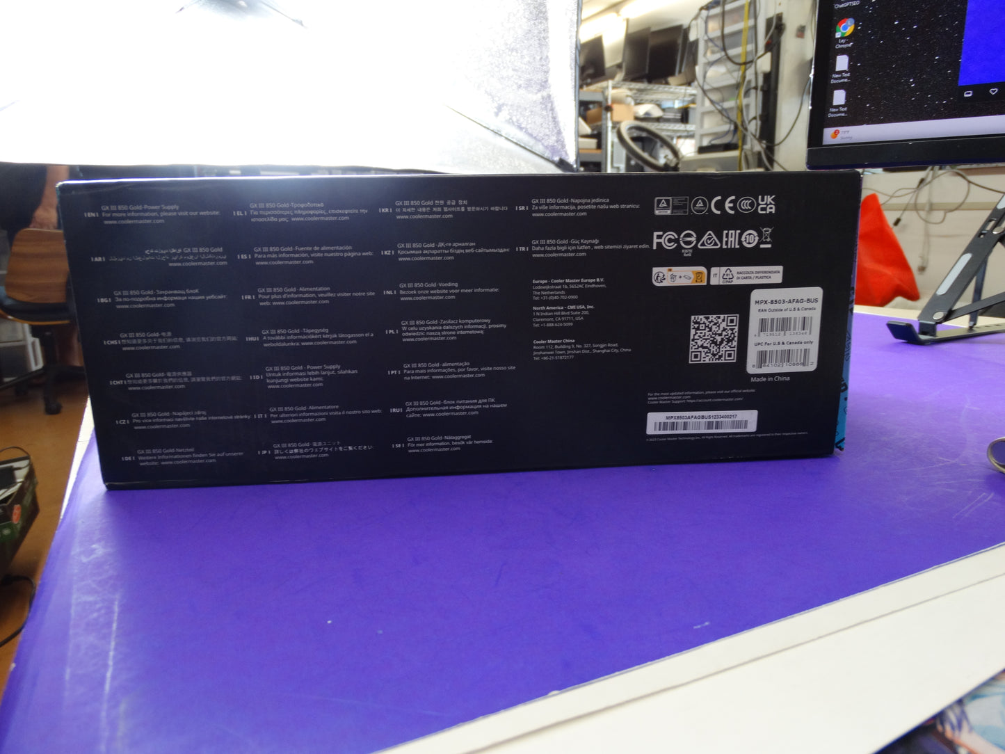 Cooler Master GX III 850 Gold – Fully Modular ATX 3.0 Power Supply (PCIe 5.0 Ready) - WeBuyElectronic
