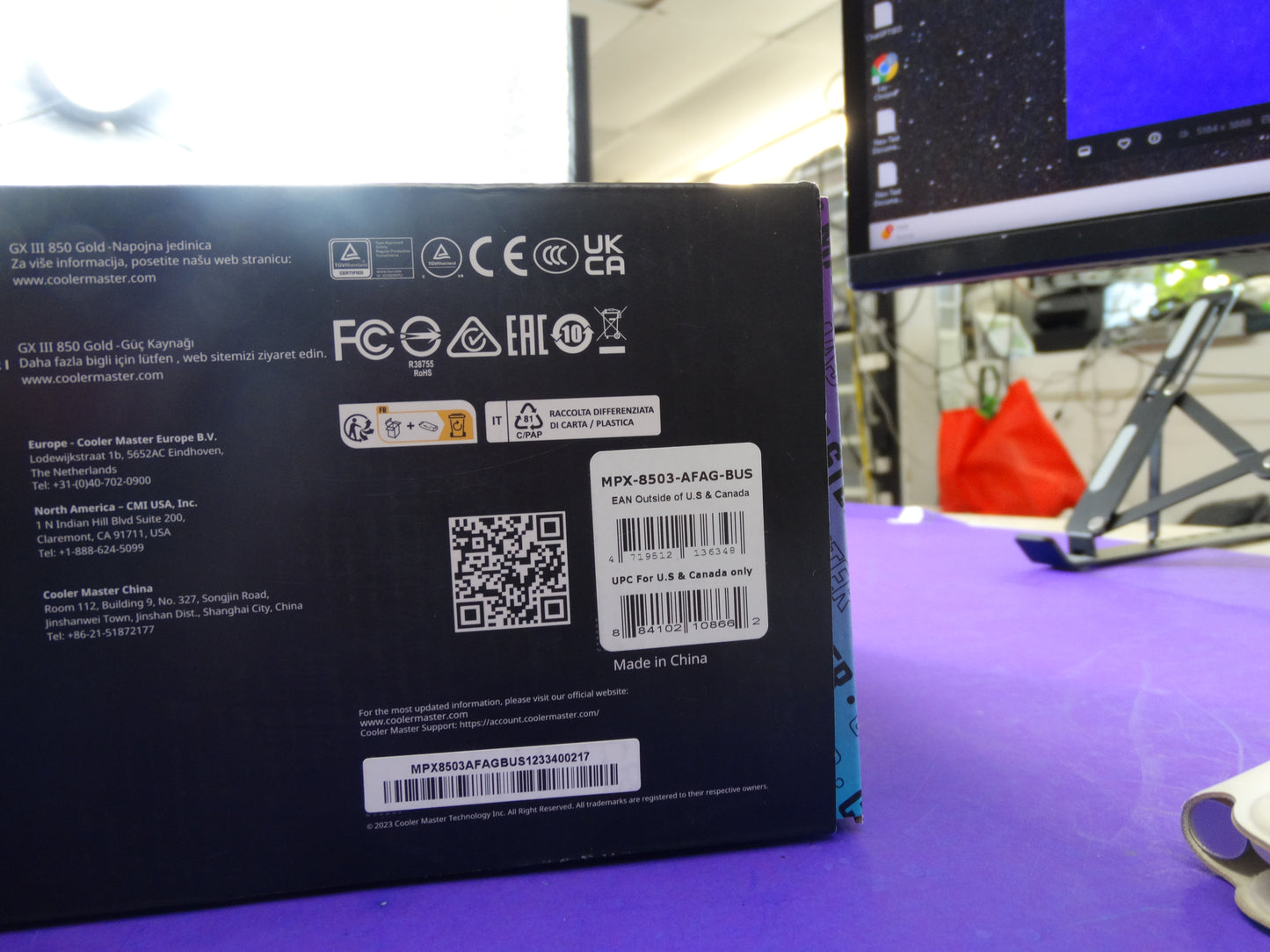 Cooler Master GX III 850 Gold – Fully Modular ATX 3.0 Power Supply (PCIe 5.0 Ready) - WeBuyElectronic