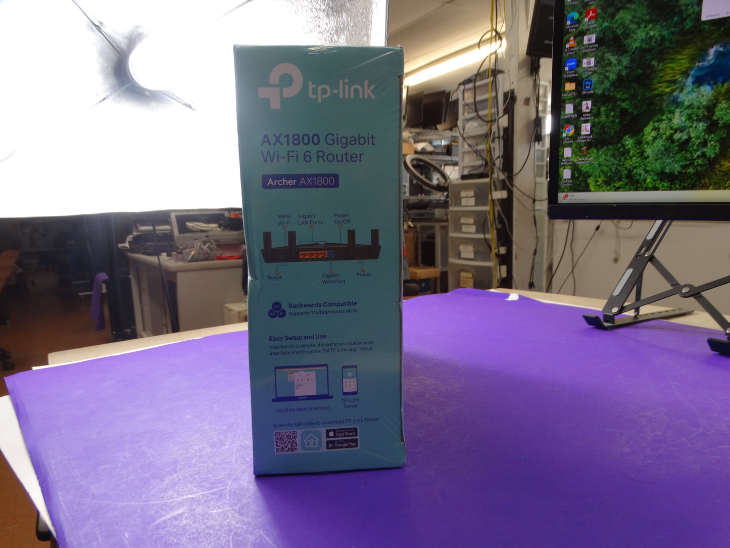 TP-Link Archer AX1800 (Model AX21) — a Wi-Fi 6 Dual-Band Gigabit Router