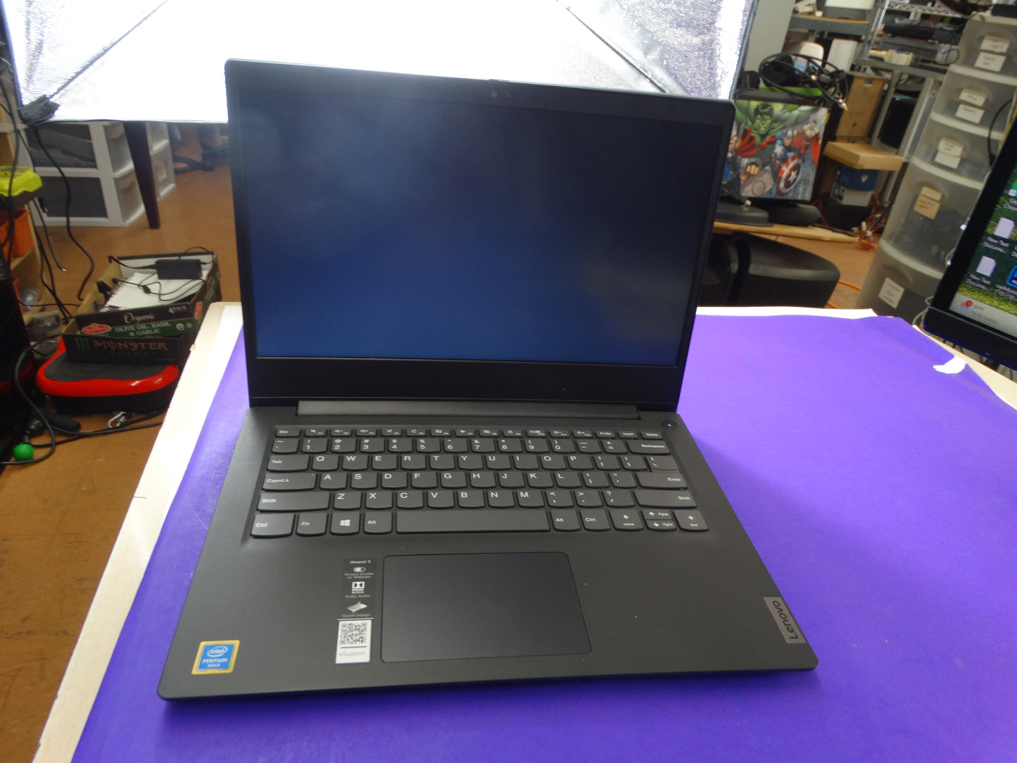 Lenovo Laptop – 8GB RAM, 128GB SSD, Intel Pentium 64USU 2.4GHz, Windows 11 Home (S Mode)