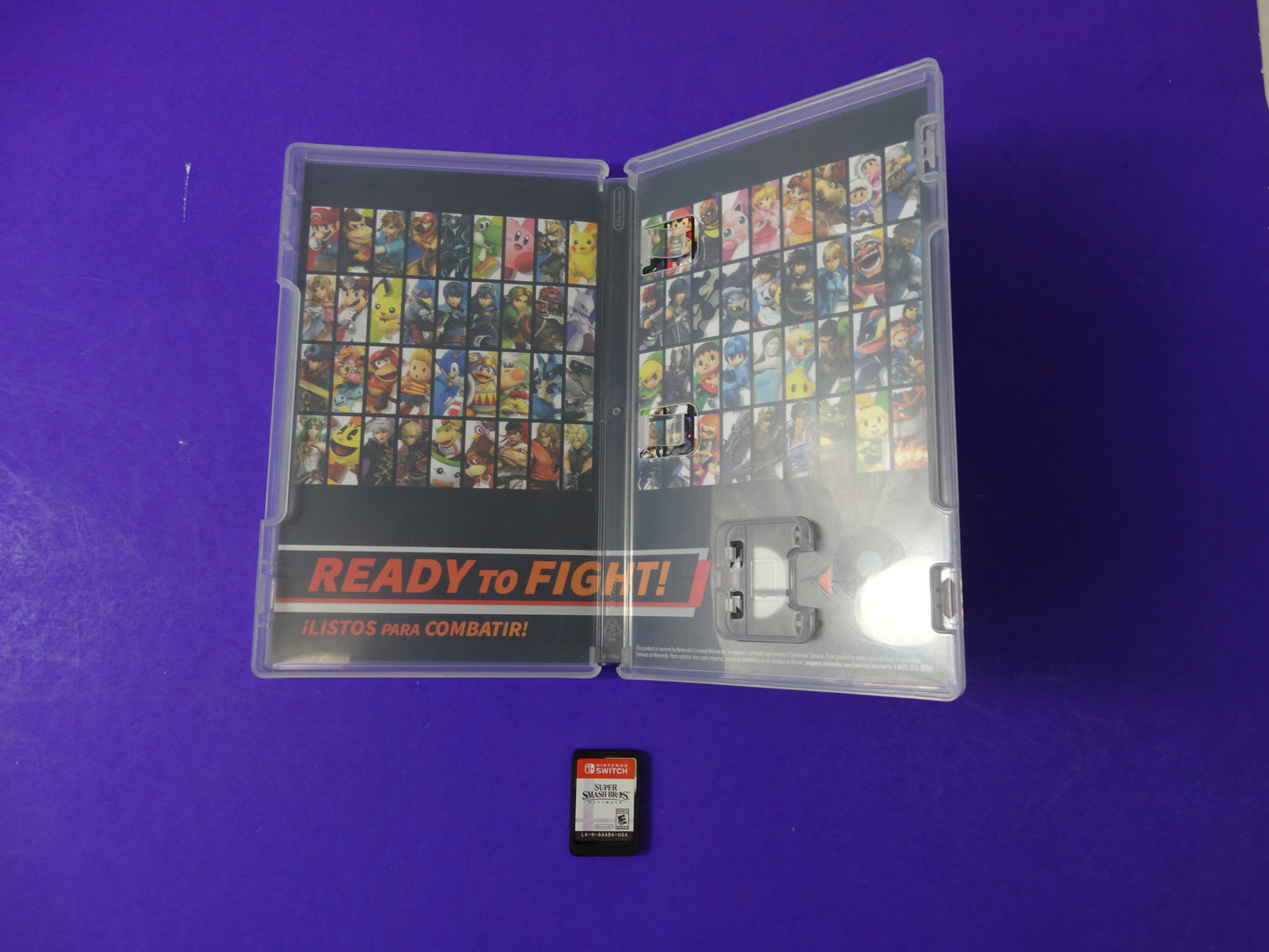 Super Smash Bros. Ultimate (Nintendo Switch) – Physical Game + Original Case