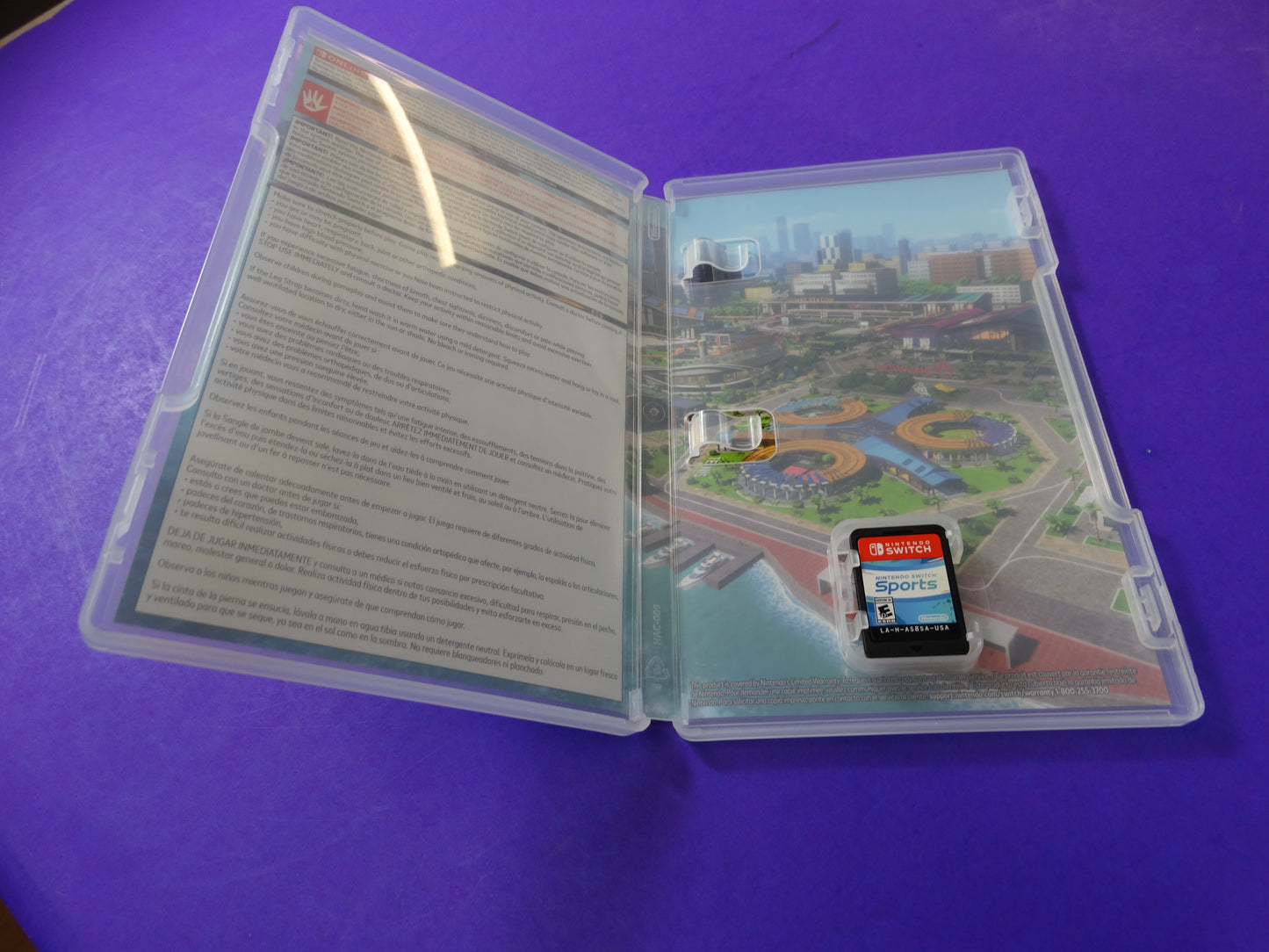 Nintendo Switch Sports – Game Cartridge with Case (Excellent Condition)