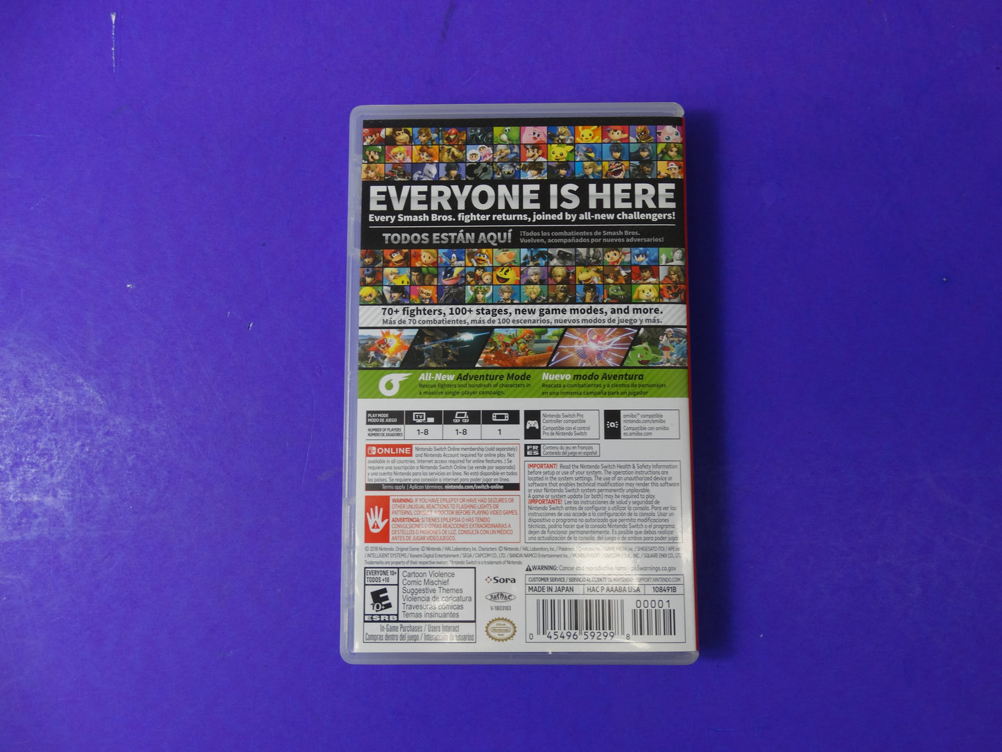 Nintendo Switch Sports – Game Cartridge with Case (Excellent Condition)