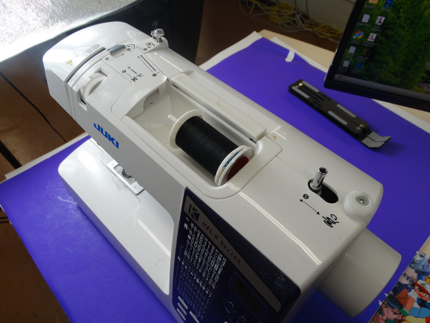 JUKI HZL-K85 Computerized Sewing Machine – 150 Stitch Patterns & Automatic Buttonholes
