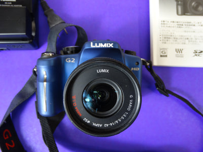 Panasonic G2 Camera Kit – 12MP – 14-42mm Lens, Charger, Battery & Manual – Excellent Condition - WeBuyElectronic