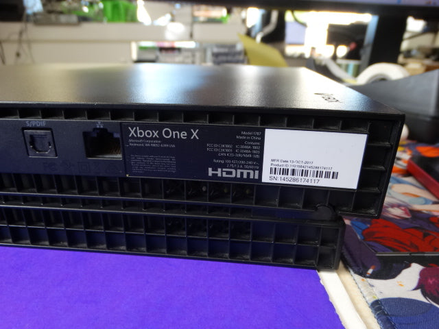 Xbox One X 1TB Console Bundle – White Wireless Controller + WWE 2K22