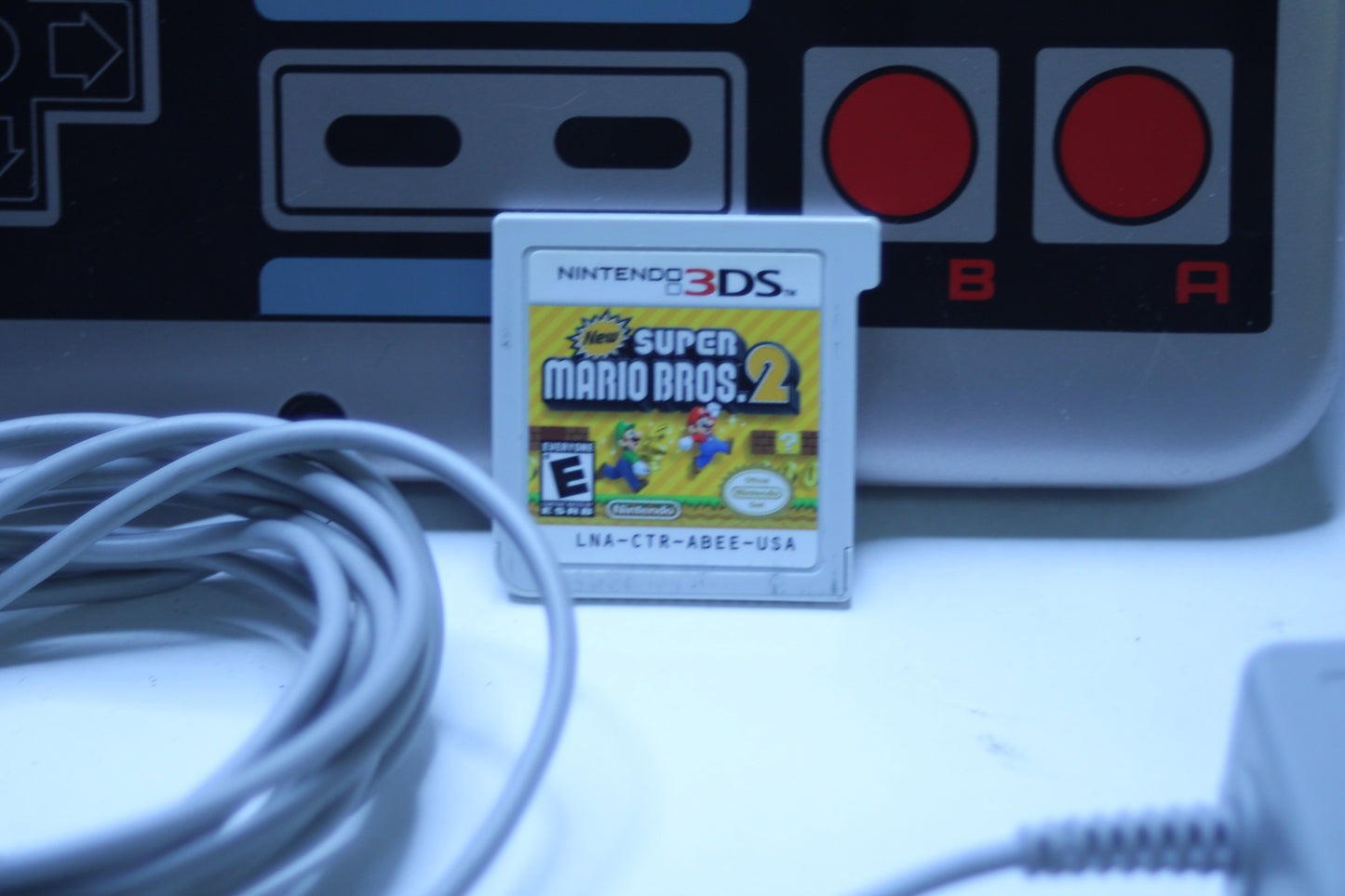 Nintendo 3DS XL NES Edition – Includes Mario Game, Charger & Stylus – Rare Retro Collectible