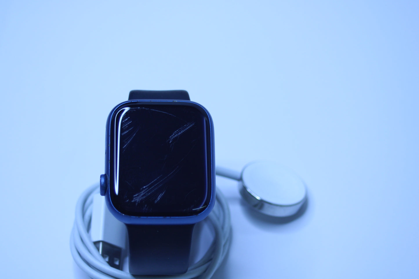 Apple Watch Nike Series 7 (45mm, A2477) Aluminum GPS + LTE – Fair Condition