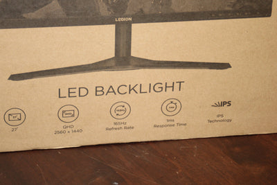 Lenovo G27q-20 27" QHD 165Hz Gaming Monitor β 1440p 1ms HDR Display - WeBuyElectronic