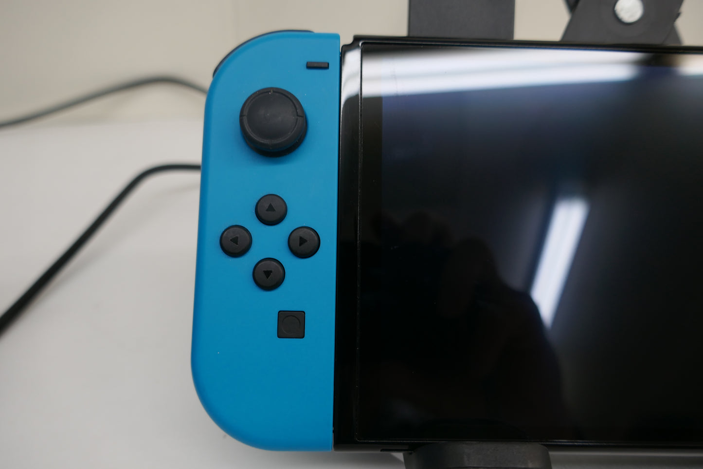 Nintendo Switch OLED Model HEG-001 64GB Handheld Console Bundle – White/Neon Joy-Con