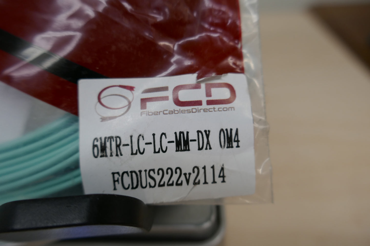 OM4 LC to LC Duplex 50/125 Fiber Optic Cable β 6 Meter (19.7ft) β 10Gb High-Speed Multimode Patch Cord by FiberCablesDirect