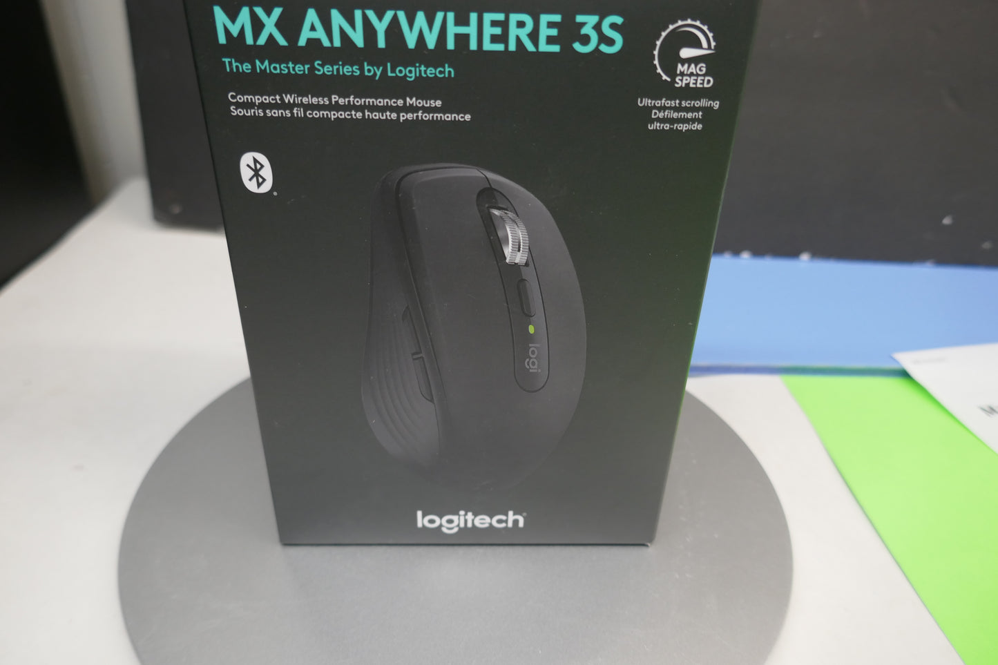 Logitech MX Anywhere 3S Wireless Compact Mouse โ Black (910-006928) โ Brand New, Sealed