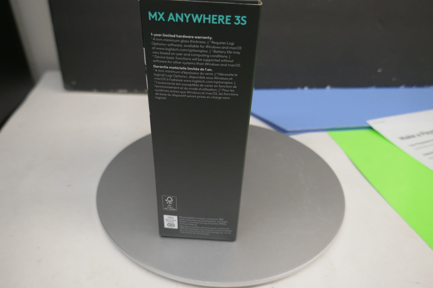 Logitech MX Anywhere 3S Wireless Compact Mouse โ Black (910-006928) โ Brand New, Sealed