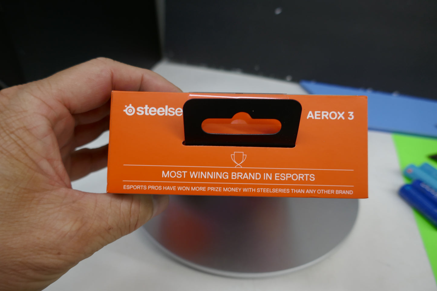 SteelSeries Aerox 3 Ultra-Lightweight RGB Honeycomb Wired Gaming Mouse – Super Fast & Durable