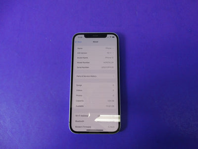 Apple iPhone 12 – 128GB (Unlocked) | iOS 18.7.1 | 76% Battery | Back Crack - WeBuyElectronic