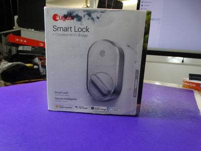 August Smart Lock (Nickel) + Connect Wi - Fi Bridge β Remote Access Bundle - WeBuyElectronic