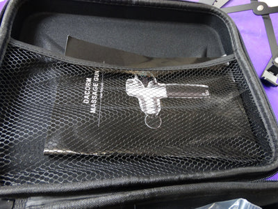 Deep Tissue Massage Gun ZT-24V – 3300mAh Rechargeable Cordless Muscle Massager with 4 Heads & Carrying Case - WeBuyElectronic