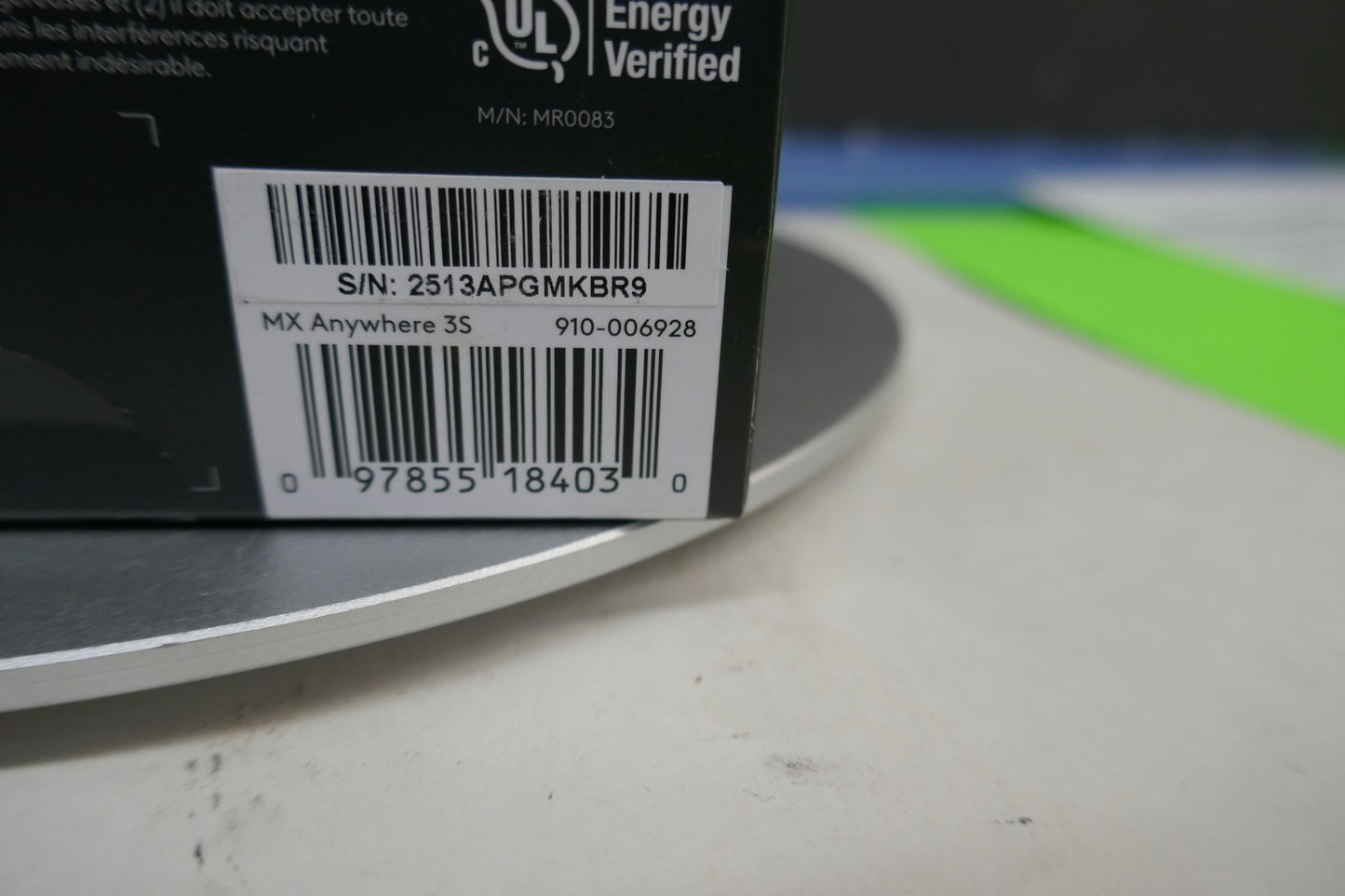 Logitech MX Anywhere 3S Wireless Compact Mouse – Black (910-006928) – Brand New, Sealed - WeBuyElectronic