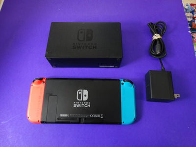 Nintendo Switch Console – Neon Blue/Red + Dock, AC Adapter & HDMI - WeBuyElectronic