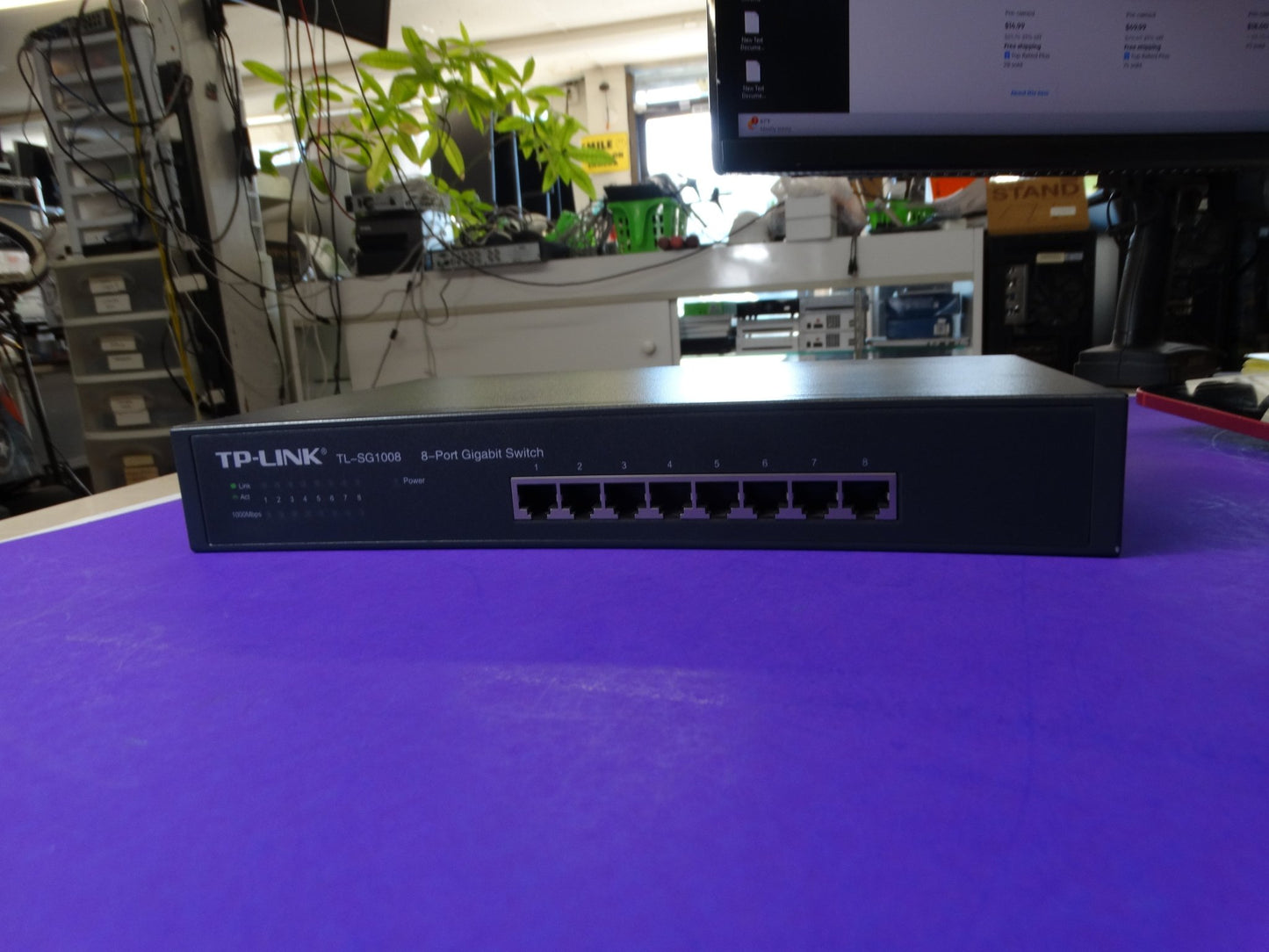 TP-Link TL-SG1008 8-Port Gigabit Desktop Switch - WeBuyElectronic