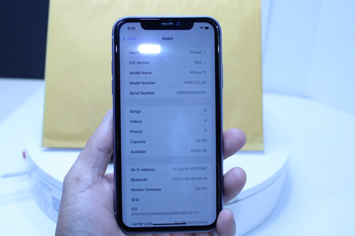 Unlocked Apple iPhone 11 64GB (A2111 MWLC2LL/A) – Clean IMEI, 95% Battery, iOS Ready - WeBuyElectronic
