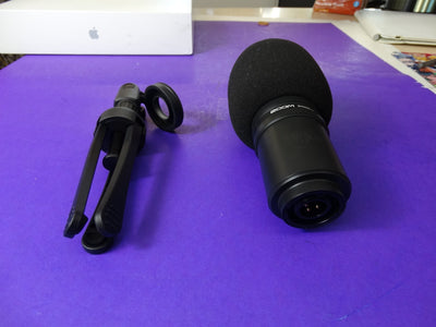 Zoom ZDM - 1 Podcasting Kit – Dynamic Mic, Headphones, Windscreen & Mount - WeBuyElectronic
