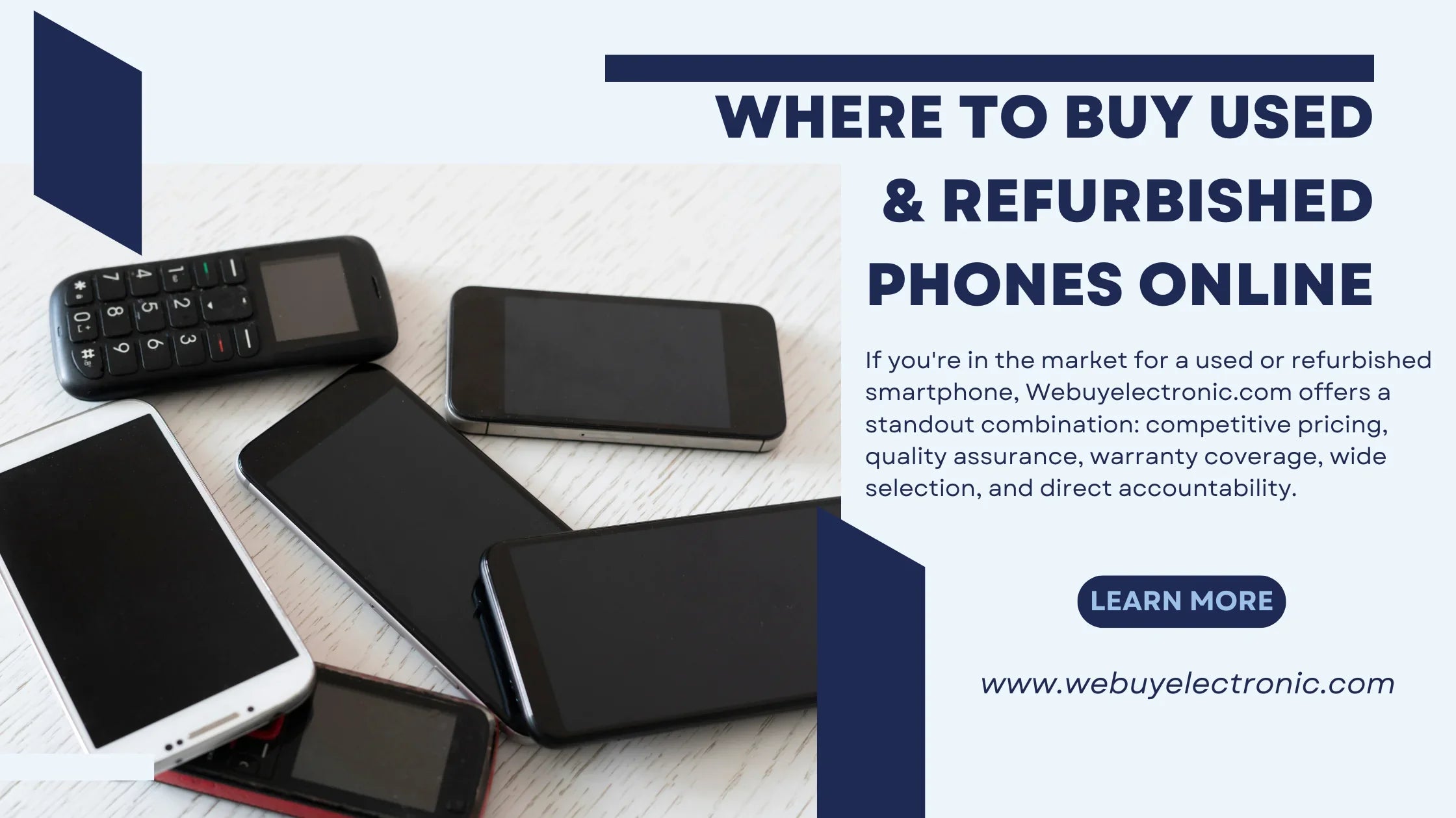 Where to Buy Used & Refurbished Phones Online | WeBuyElectronic