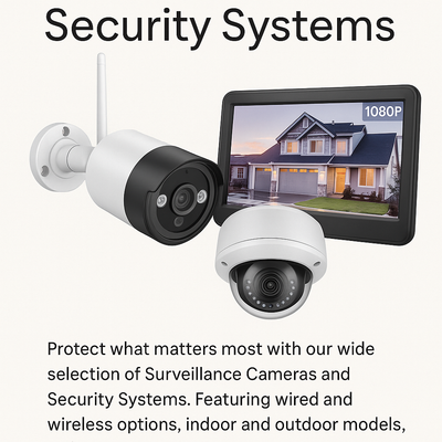 Surveillance Cameras & Security Systems