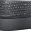"Logitech ERGO K860 Ergonomic Wireless Keyboard – Split Design, Palm Rest, Windows/Mac Compatible – Black - WeBuyElectronic"