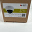 A brown cardboard box for the ACTi Z715 Outdoor Mini Dome security camera, featuring a white label with product details and a camera photo.