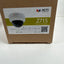 A brown cardboard product box for the ACTi Z715 Outdoor Mini Dome security camera, featuring a white and green product label on the front.