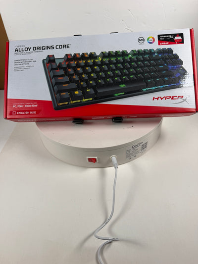 HyperX Alloy Origins Core TKL RGB gaming keyboard retail box front