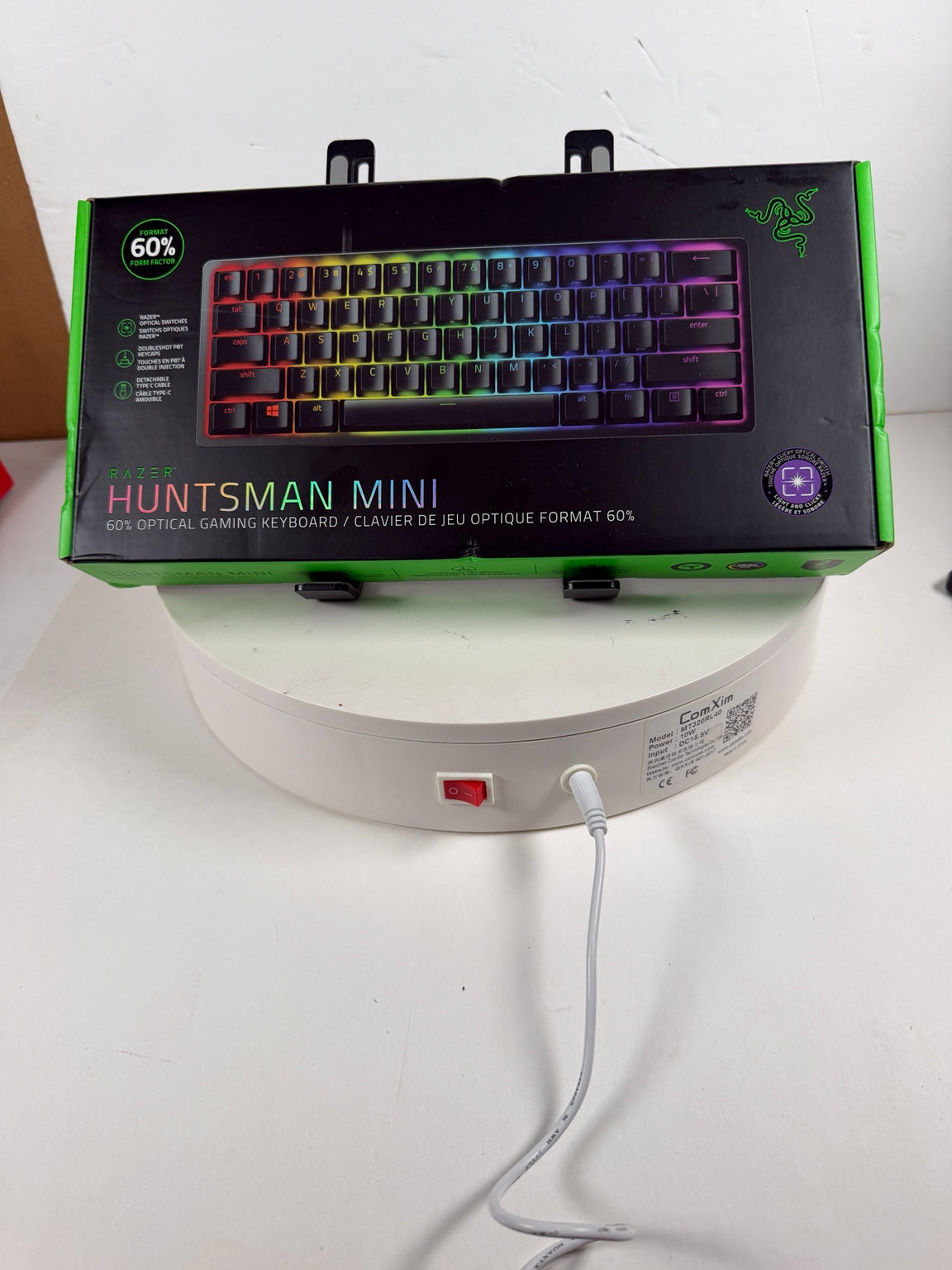 HyperX Alloy Origins Core TKL RGB gaming keyboard retail box front