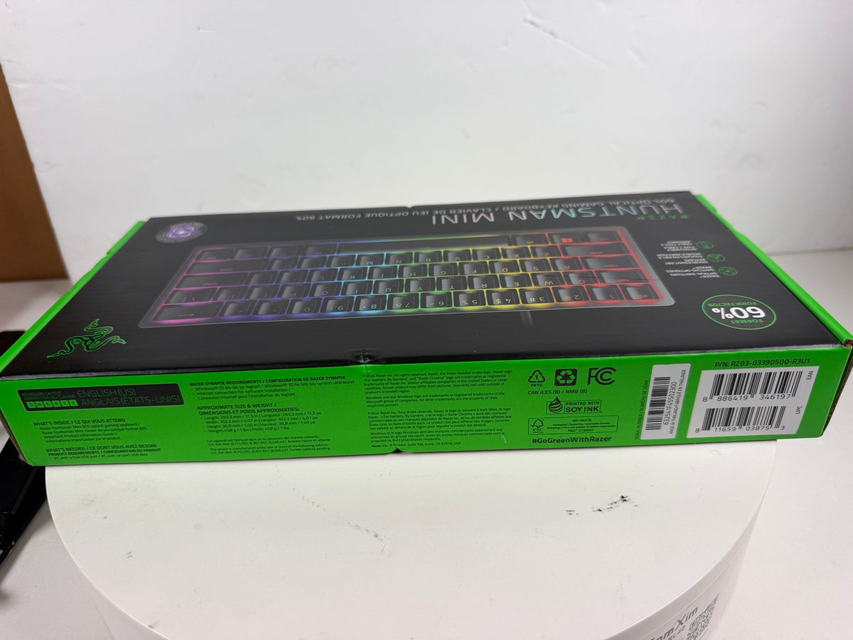 HyperX Alloy Origins Core mechanical gaming keyboard packaging angle