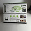 Amped Wireless SR300 WiFi Range Extender back packaging showing dual antennas, five wired Ethernet ports, network bridge and setup instructions.