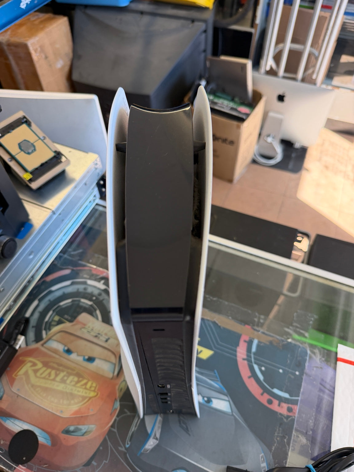 Sony PS5 Slim Disc Edition CFI-2015 rear view
